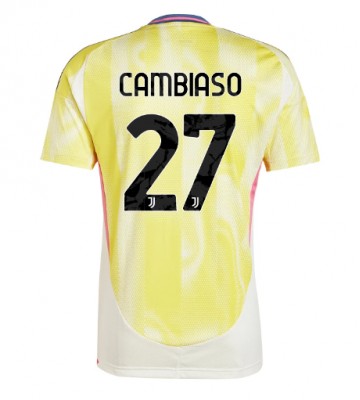 Juventus Andrea Cambiaso #27 Udebanetrøje 2024-25 Kort ærmer